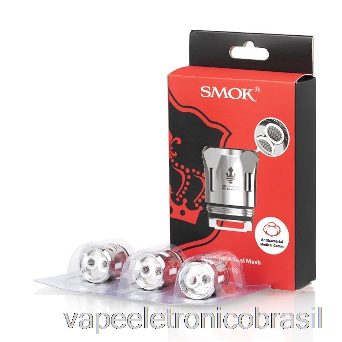 Vape Eletronico Smok Tfv12 Prince Bobinas De Substituição 0.2ohm V12 Prince Bobinas De Malha Dupla